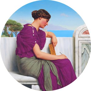 The Answer by John William Godward